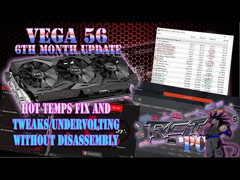 Strix Arez RX Vega 56 GPU（6か月目の更新/低電圧）RCTゲーミング
