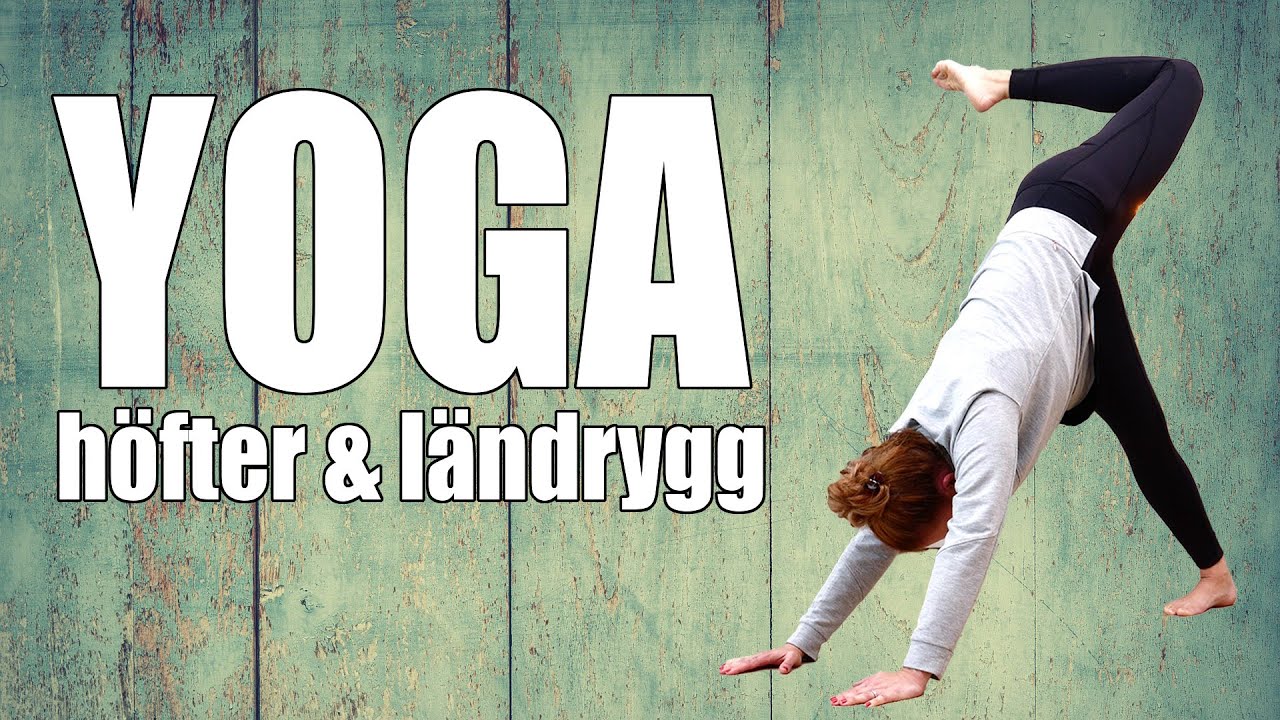 20 MINUTER YOGA för ländrygg och höfter - passar även nybörjare