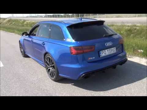 Audi RS6 Avant Performance 605 KM dźwięk silnika wydechu / exhaust sound