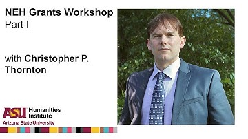 Chris Thornton NEH IHR Grants Event Session I