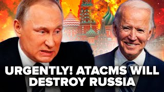 🔥 Biden ALLOWED strikes on RF! ATACMS will TEAR UP Russia