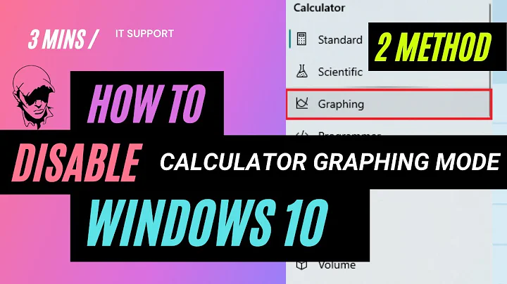 How to Disable Calculator Graphing Mode in Windows 10