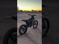 sunset 🌅 #automobile #mtbreview #electricbike #surron #dirtbike #amtb #ebike #supermoto