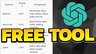 🛑 Stop Paying For Expensive SEO Research Tools (Free ChatGPT AI SEO Tool) screenshot 2