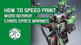 How To Speed Paint Chaos Space Marines: Warhammer 40k Word Bearers Tutorial
