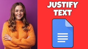 How To Justify Text In Google Docs | Google Docs Tutorial