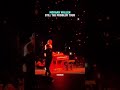 Morgan Wallen flips piano over in Denver