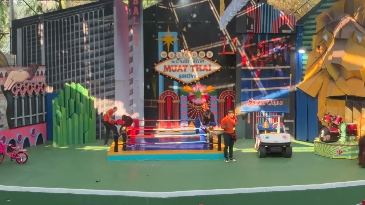 Orangutan’s Show | Safari & Marine World | Bangkok, Thailand