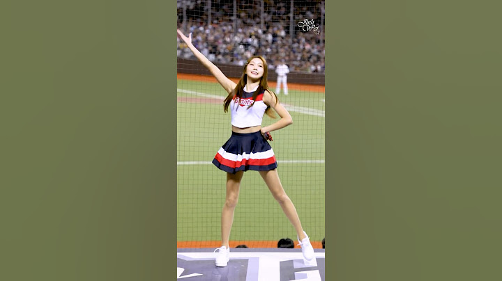 20250213 2025台韓國際交流賽 韓國釜山樂天巨人 LOTTE GIANTS vs TEAM TAIWAN韓式應援~3 朴淡備 박담비 CAM