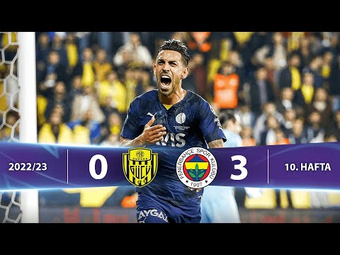 MKE Ankaragücü - Fenerbahçe (0-3) Highlights/Özet | Spor Toto Süper Lig - 2022/23