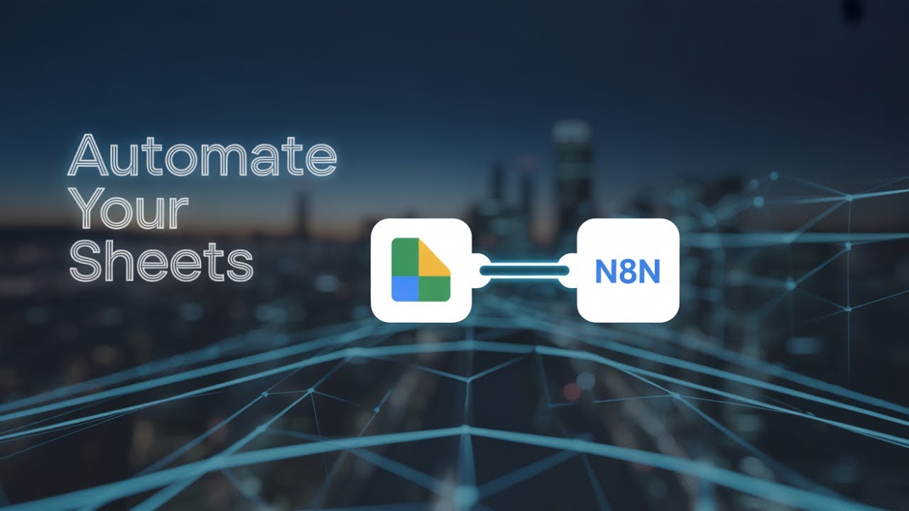 How to Connect Google Sheets to n8n - YouTube