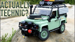 Lego Icons Land Rover Clic Defender 90 Reviewed