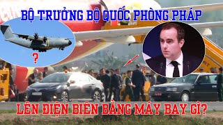 Bộ trưởng bộ quốc phòng Pháp đã lên Điện Biên bằng máy bay gì?