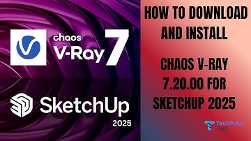 How to Install V-Ray 7.20.00 for SketchUp 2025 (100% Working)