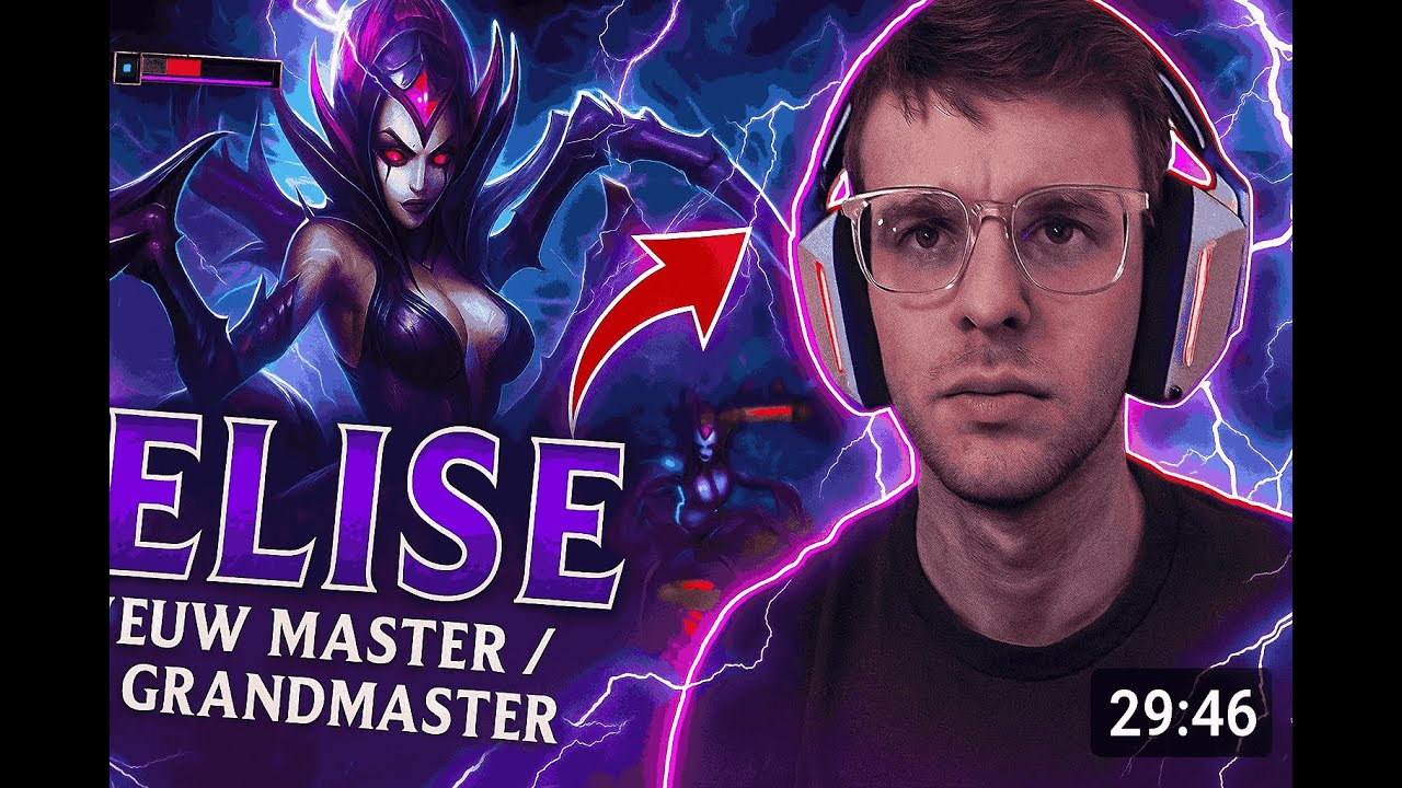 ELISE JUNGLE HARD CARRY S15, MASTER EUW