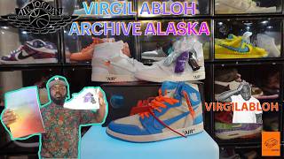 VIRGIL ABLOH ARCHIVE ALASKA AIR JORDAN 1 REVIEW