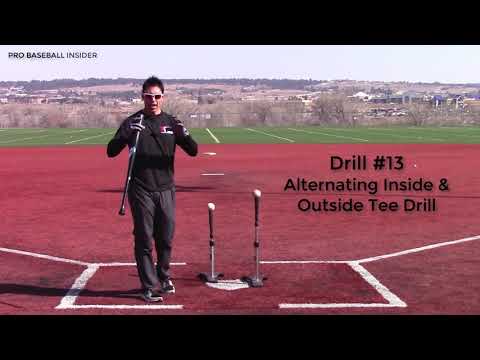Inside / Outside Tee Drill to confidently smash more parts of the hitting zone.