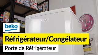 Comment remplacer la porte du réfrigérateur d'un réfrigérateur-congélateur Beko