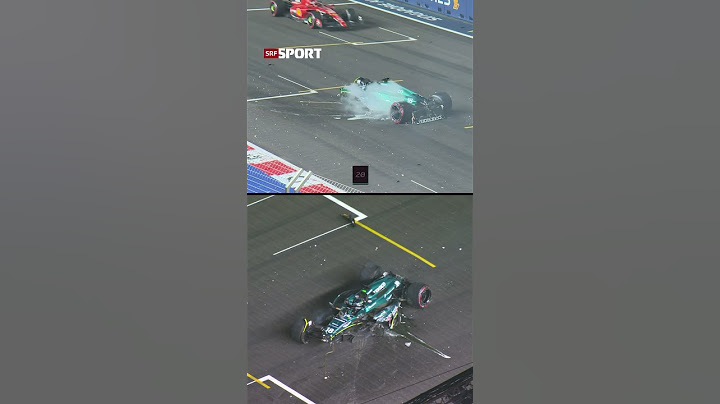 Heftiger Crash von Lance Stroll 😳 | SRF Sport