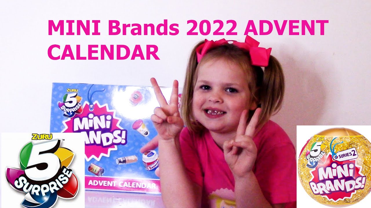 ZURU 5 SURPRISE- MINI BRANDS-SERIES 5 ADVENT CALENDAR – Colossal