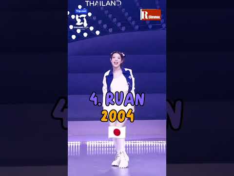 CHUANG ASIA 2024 Top 9 Official Ranking Ep4 Chuangasia Chuangasia2024 Chuangasiathailand 