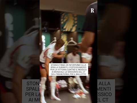 Video Lo scherzo di Stones al ct dell'Inghilterra nello spogliatoio