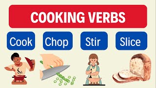 İNGİLİZCE - MUTFAK KELİMELERİ | Cooking Verbs in English | Learn English and Turkish | İngilizce