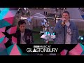 Mark Ronson performs Don't Leave Me Lonely with YEBBA in acoustic session at Glastonbury 2019