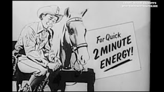 Roy Rogers Post Grape Nut Flakes Cereal Television Commercial Retro 1950&#39;s