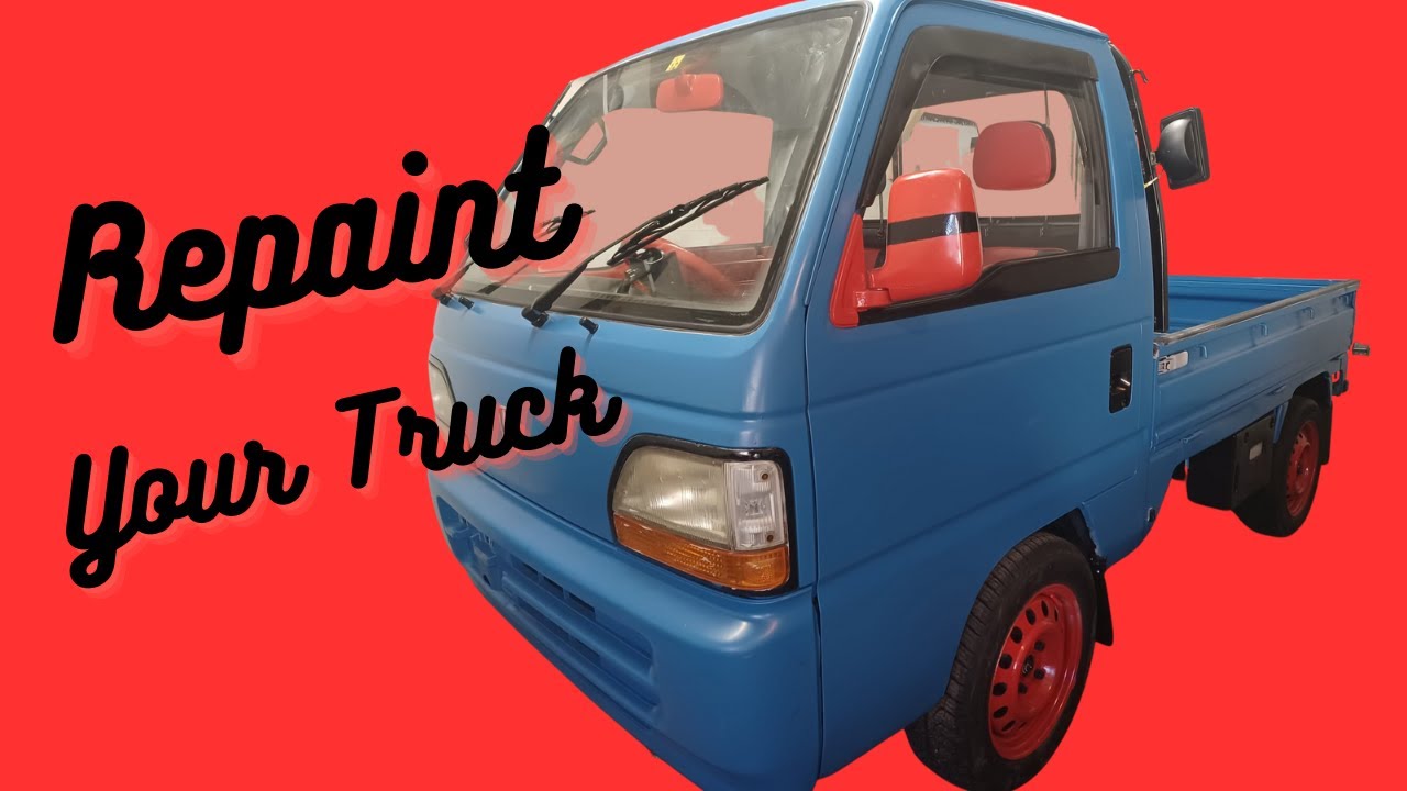 How to rePaint Car Auto Body painting How to repaint Truck como