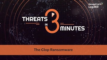 The Clop Ransomware