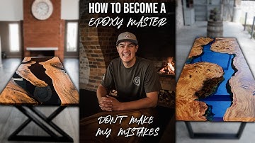 Building the perfect epoxy table (ALL MY TIPS)