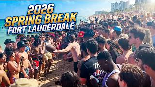 Spring Break Fort Lauderdale 2026 Walkthrough Rock bar las olas March Madness: Packed, Crazy Vibes!