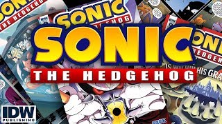 картинка: Начало битвы за Остров Ангела Sonic The Hedgehog #9 IDW