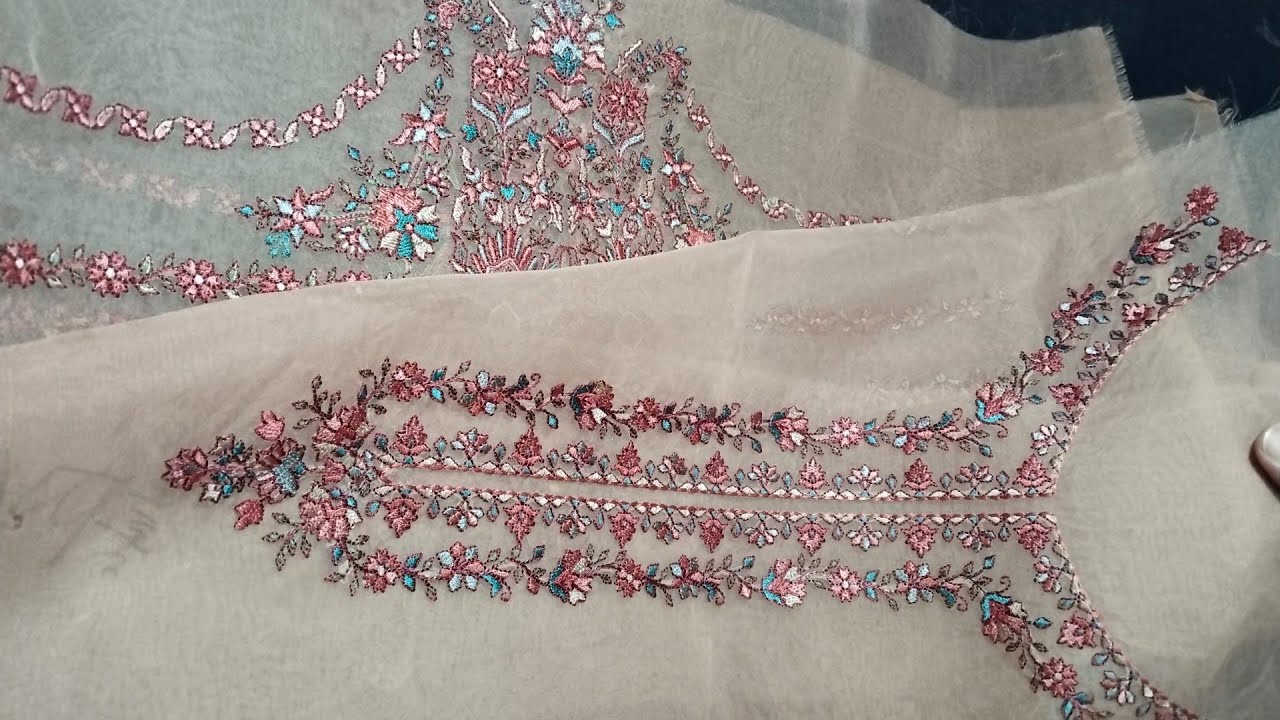 5 March. Maria B , Sapphire BRANDED  PATCHES & NECKLINE DESIGNS😁❤️.. Whatsapp contact 03167002701