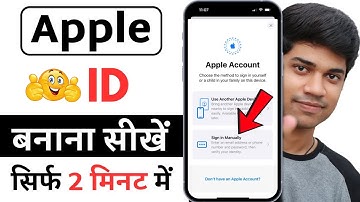 iPhone Me Apple ID Kaise Banaye | How To Create An Apple ID | Create New Apple ID