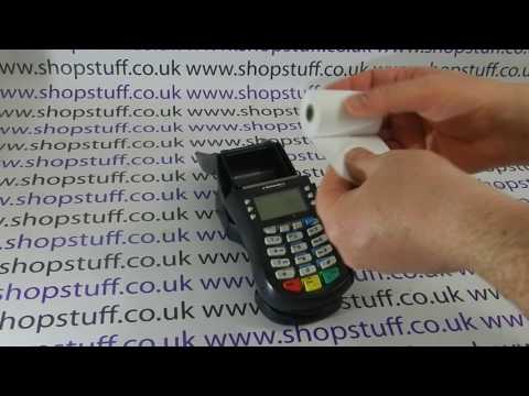 PDQ Credit Card Machine Paper Rolls: How to load your credit card rolls