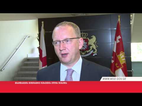 თავდაცვის მინისტრი ჩეხეთის ელჩს შეხვდა