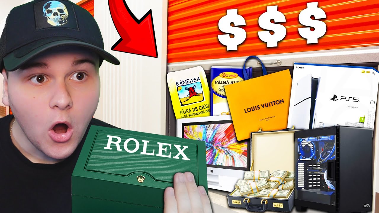 Am CUMPARAT un CONTAINER cu cele mai VALOROASE OBIECTE *am iesit pe profit* 🤑