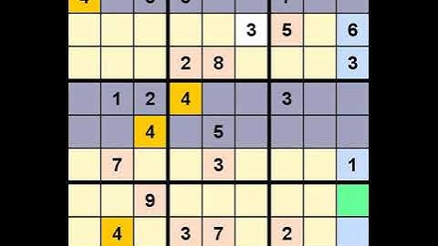 How to Solve New York Times Sudoku Hard October 25, 2020