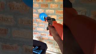 Toy Gun Shooting Challenge 🔥 Gel Blaster Battle | Orbeez Gun Target Test #Shorts
