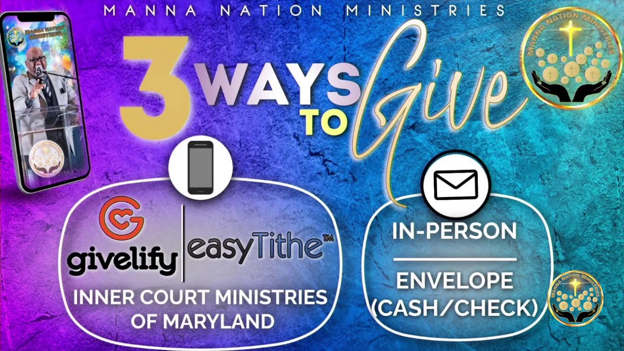 Sept. 8, 2026  Bis. J. Wallace Sr. | Manna Nation Ministries | Tuesday Night Bible Study