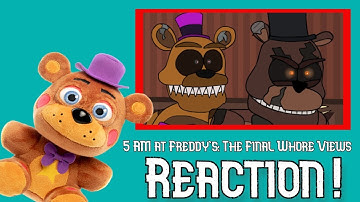 Rockstar Freddy reacts  5 AM at Freddy