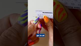 How to Sew as a Lefty—Running Stitch Tutorial #HandSewing #SewingTutorial #BeginnerSewing #Sewing
