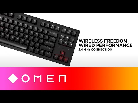 Game on your Terms, No Strings Attached | OMEN Spacer Wireless TKL Keyboard | OMEN