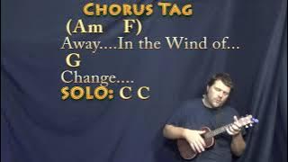 Wind Of Change (Scorpions) Pelajaran Cover Ukulele dalam C dengan Chord/Lirik