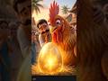 Giant Murgi ne diya SONE ka Anda 😱 | Emotional Story #ai #cartoon #hen#shorts #trending