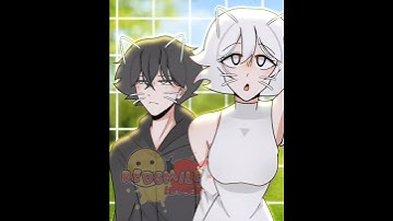 📸Cat Filter😺//:[Wenda x Gray]✨//HUMAN VERS🤍🩶//#sprunki #alightmotion #edit #animation