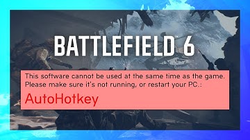 Fix AutoHotkey Error | Battlefield 6 Beta Guide