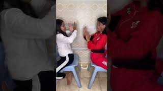 Please, our body is split in two! Because of Subscriber #shorts Nasya kaila Nazifah